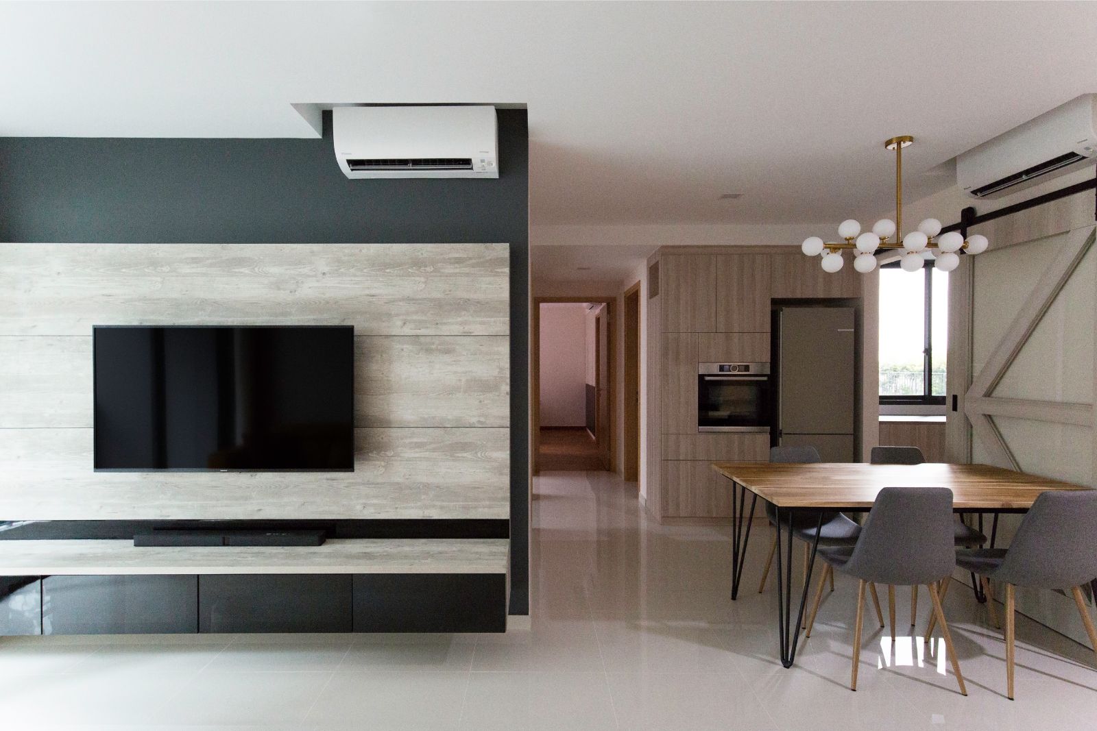 Minimalist, Scandinavian Design - Living Room - Condominium - Design by Carpenters 匠