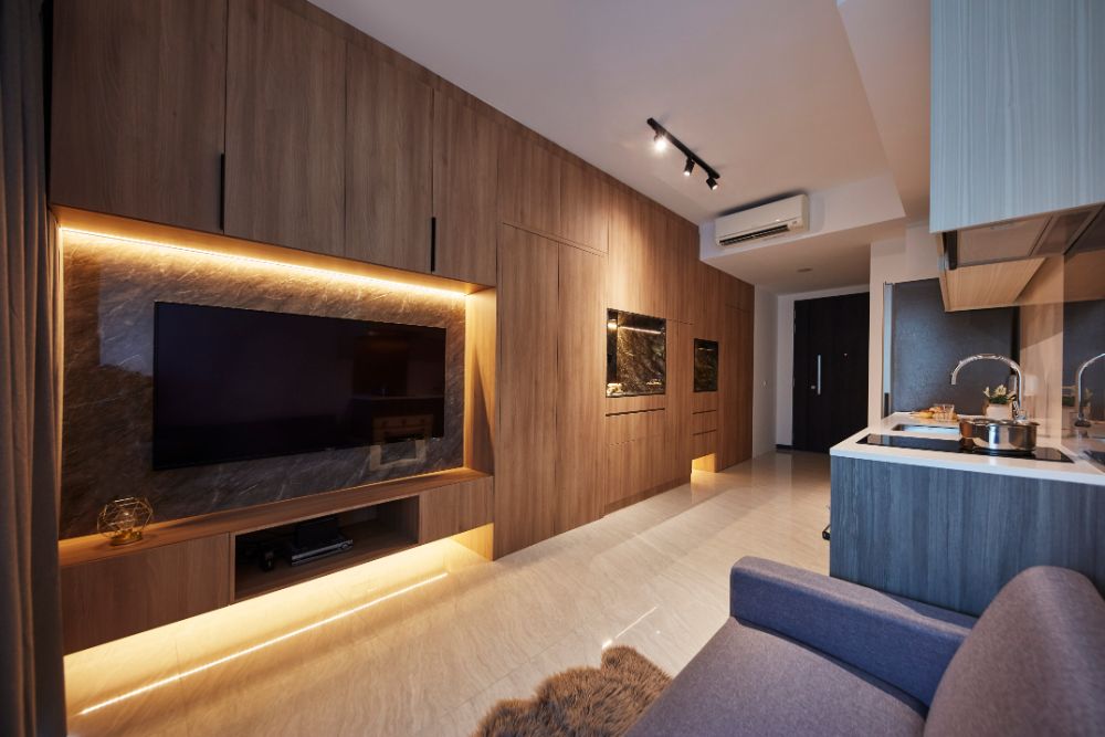 Scandinavian Design - Living Room - Condominium - Design by Carpenters 匠