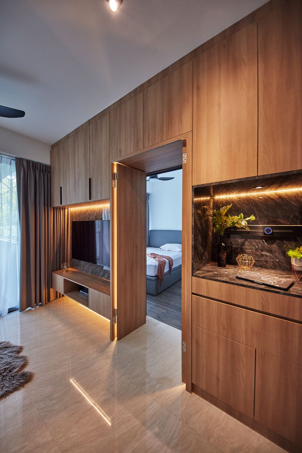 Scandinavian Design - Living Room - Condominium - Design by Carpenters 匠