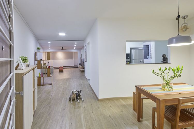 Minimalist, Scandinavian Design - Dining Room - HDB 5 Room - Design by Carpenters 匠