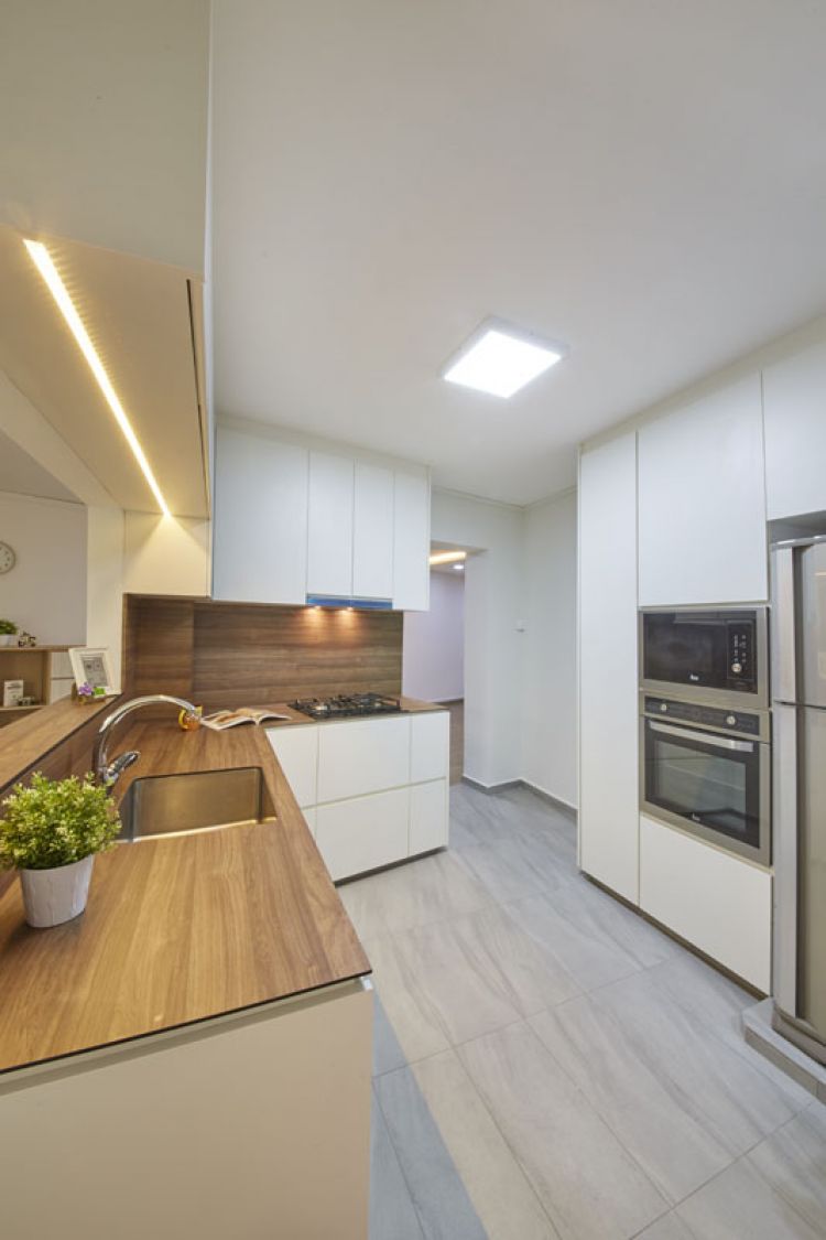 Minimalist, Scandinavian Design - Kitchen - HDB 5 Room - Design by Carpenters 匠