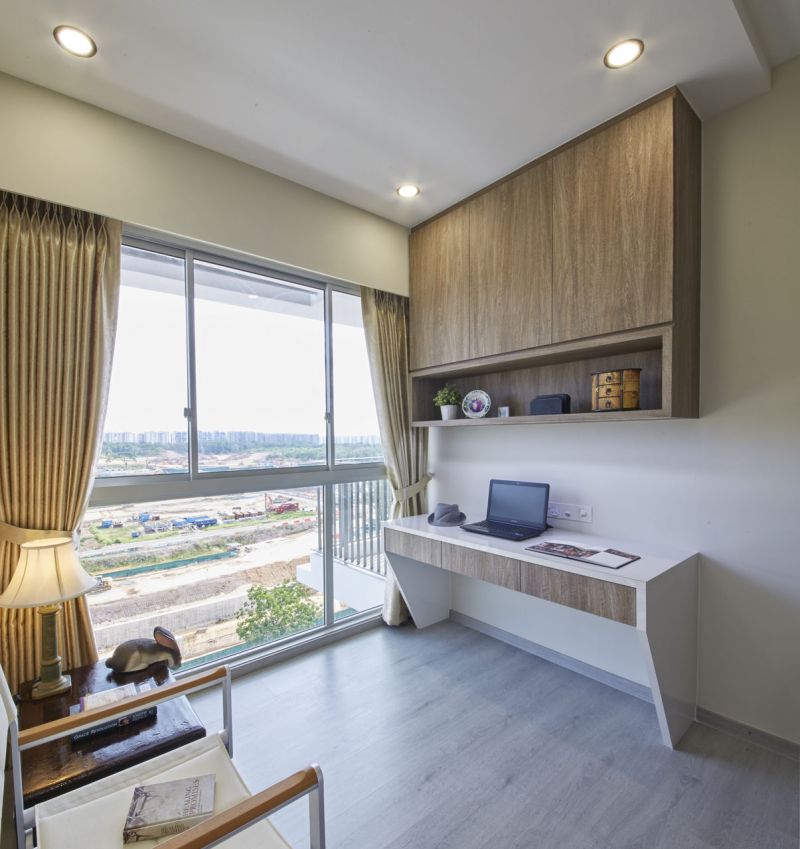 Contemporary, Modern Design - Study Room - HDB 4 Room - Design by Carpenters 匠