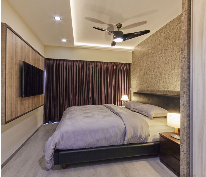Contemporary, Modern Design - Bedroom - HDB 4 Room - Design by Carpenters 匠