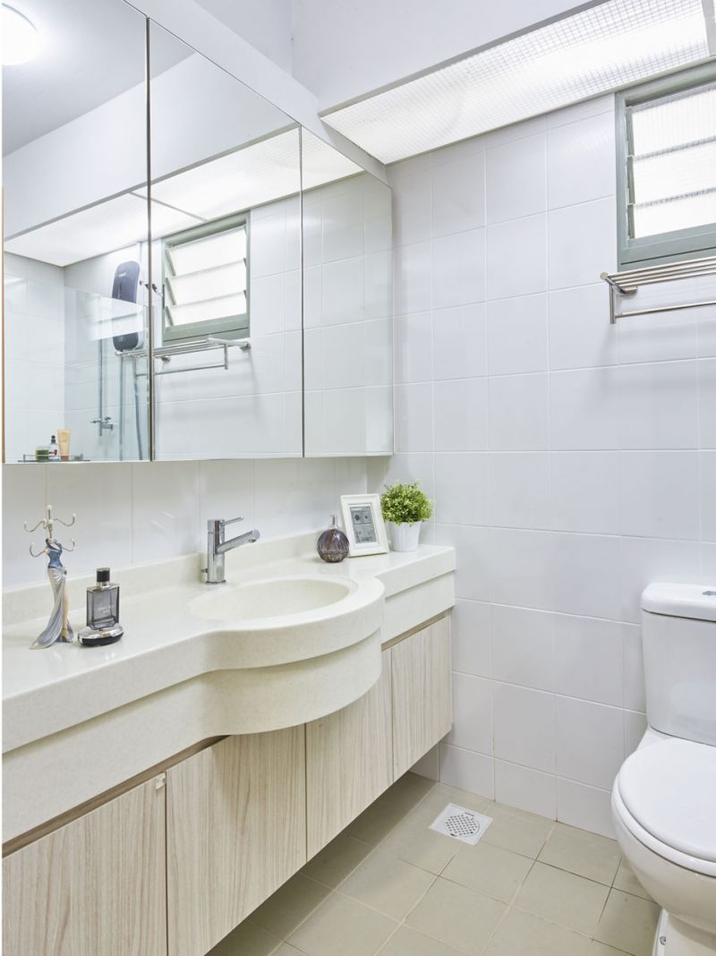 Classical, Minimalist, Modern Design - Bathroom - HDB 4 Room - Design by Carpenters 匠