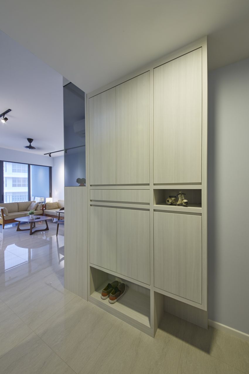 Scandinavian, Tropical Design - Living Room - HDB 3 Room - Design by Carpenters 匠