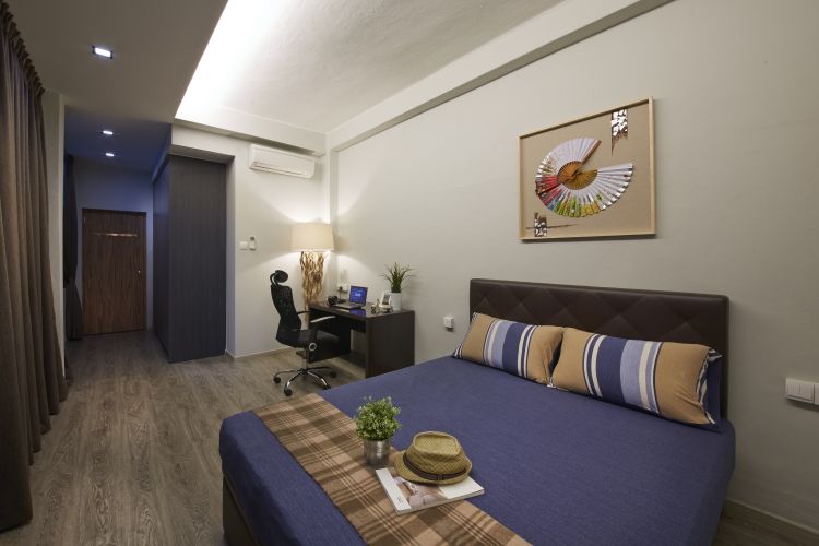Minimalist, Scandinavian Design - Bedroom - HDB 5 Room - Design by Carpenters 匠