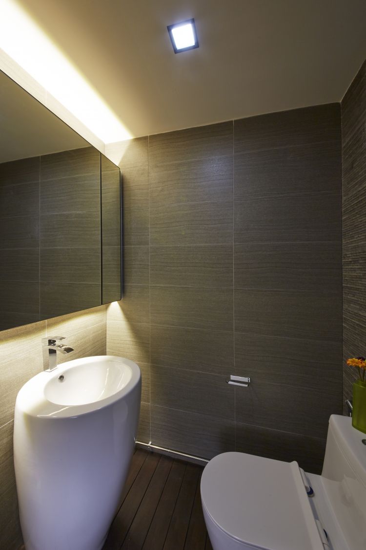 Minimalist, Scandinavian Design - Bathroom - HDB 5 Room - Design by Carpenters 匠