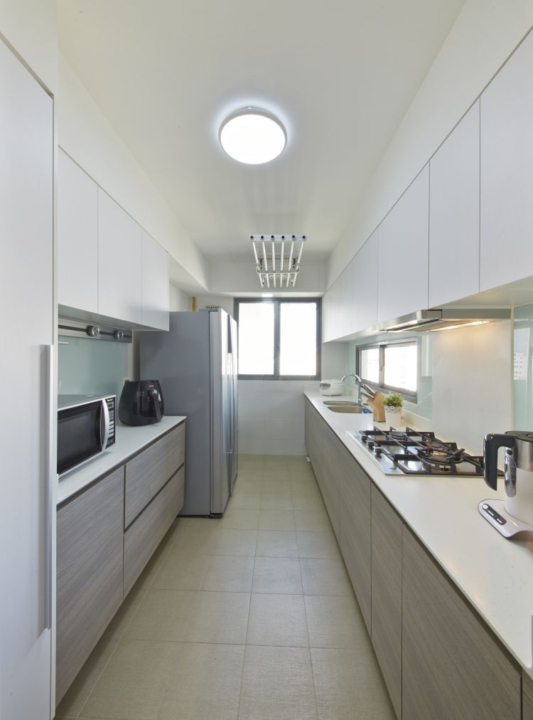 Minimalist, Modern, Scandinavian Design - Kitchen - HDB 4 Room - Design by Carpenters 匠