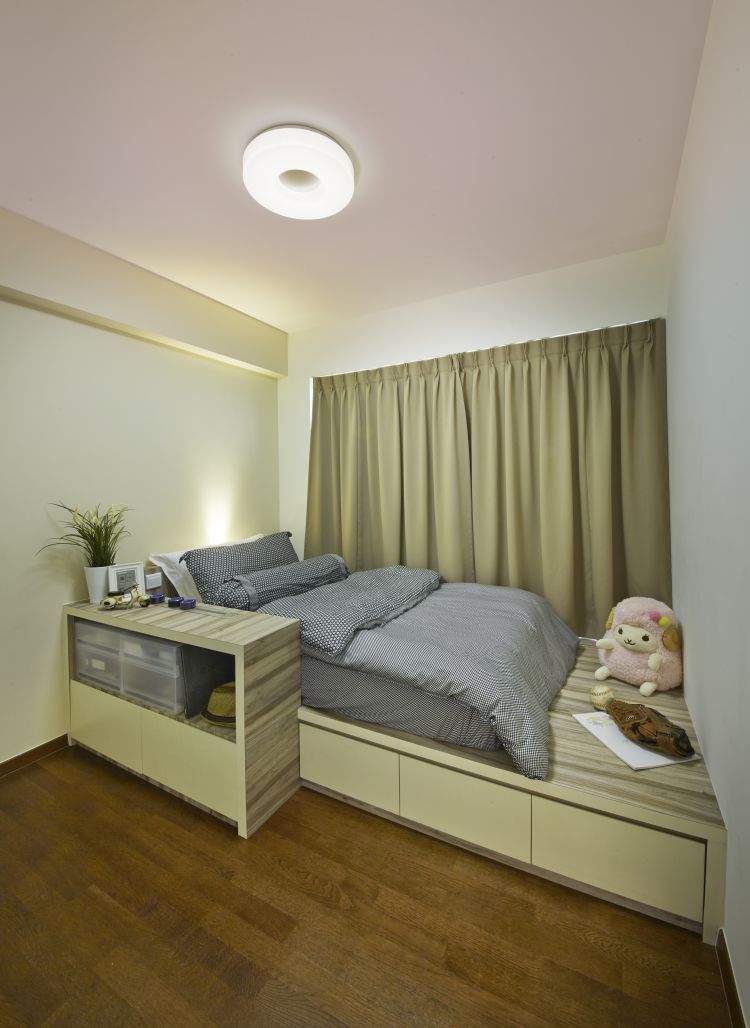 Minimalist, Modern, Scandinavian Design - Bedroom - HDB 4 Room - Design by Carpenters 匠