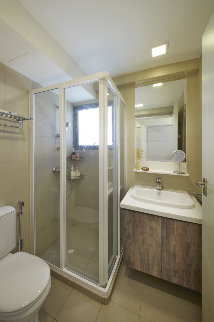 Minimalist, Modern, Scandinavian Design - Bathroom - HDB 4 Room - Design by Carpenters 匠