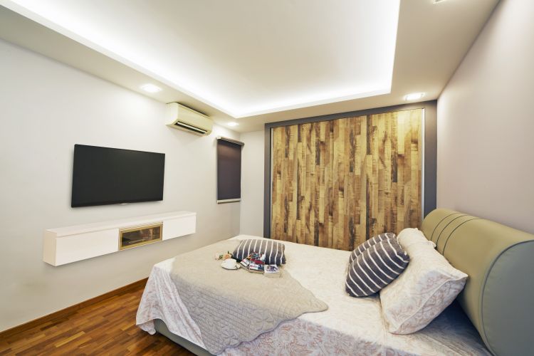 Contemporary, Modern Design - Bedroom - HDB 4 Room - Design by Carpenters 匠