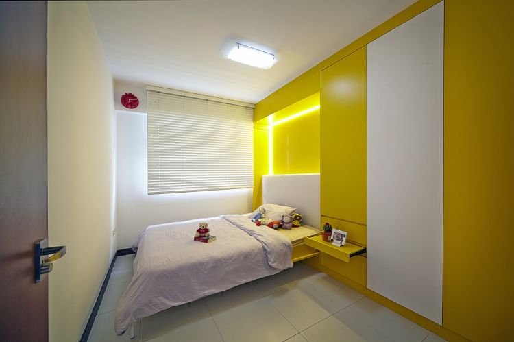 Modern, Retro Design - Bedroom - HDB 5 Room - Design by Carpenters 匠