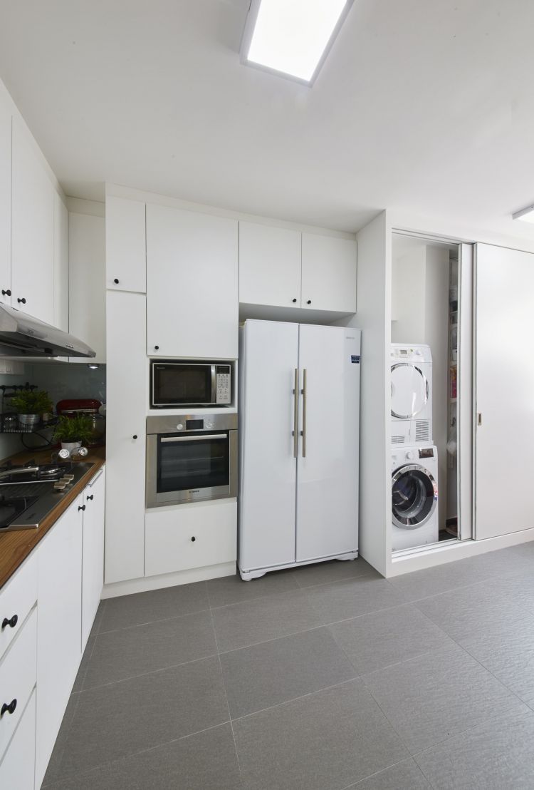 Modern, Scandinavian, Vintage Design - Kitchen - HDB Executive Apartment - Design by Carpenters 匠