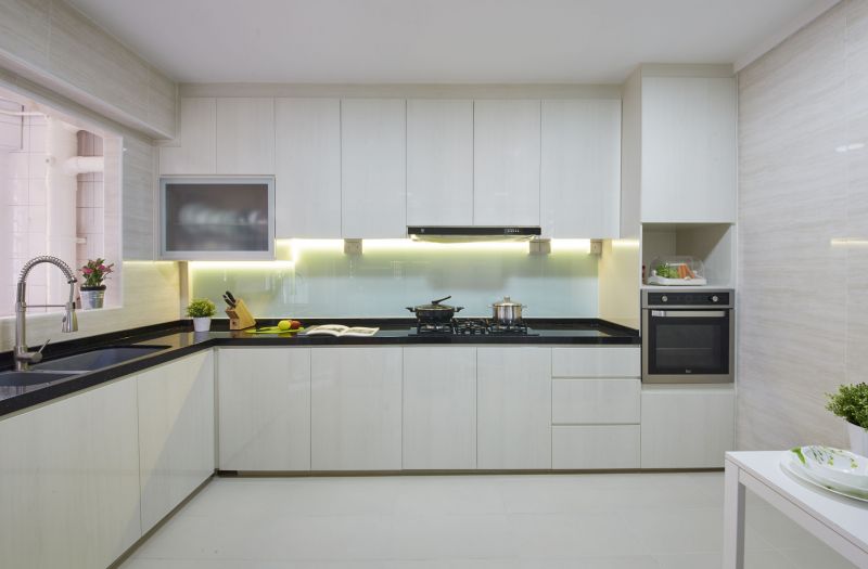 Contemporary, Modern, Scandinavian Design - Kitchen - HDB 4 Room - Design by Carpenters 匠