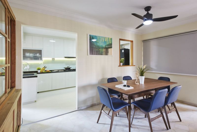 Contemporary, Modern, Scandinavian Design - Dining Room - HDB 4 Room - Design by Carpenters 匠