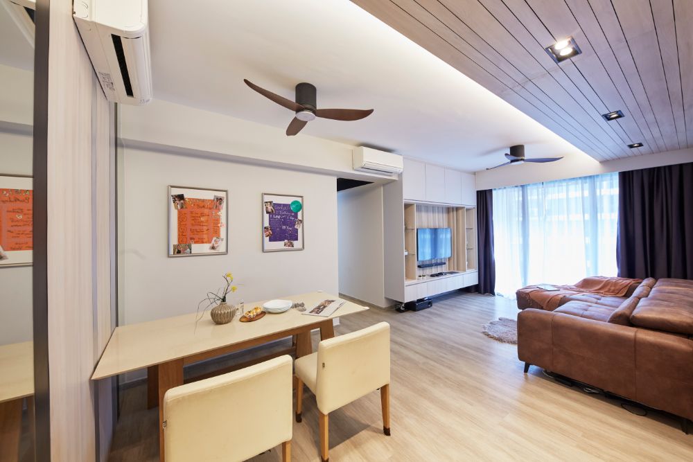 Contemporary Design - Living Room - Condominium - Design by Carpenters 匠