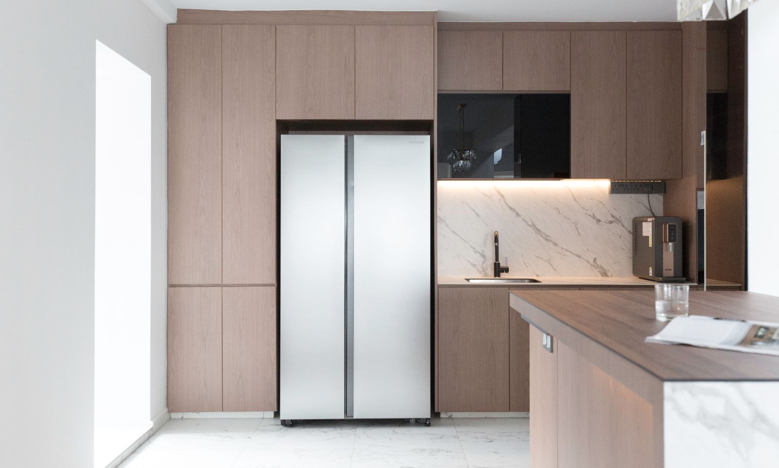 Minimalist, Modern Design - Kitchen - HDB 5 Room - Design by Carpenters 匠