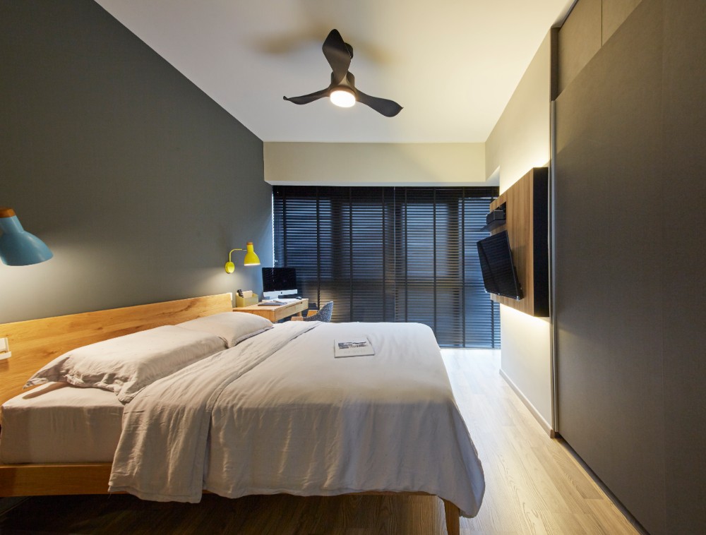 Industrial, Modern Design - Bedroom - Condominium - Design by Carpenters 匠