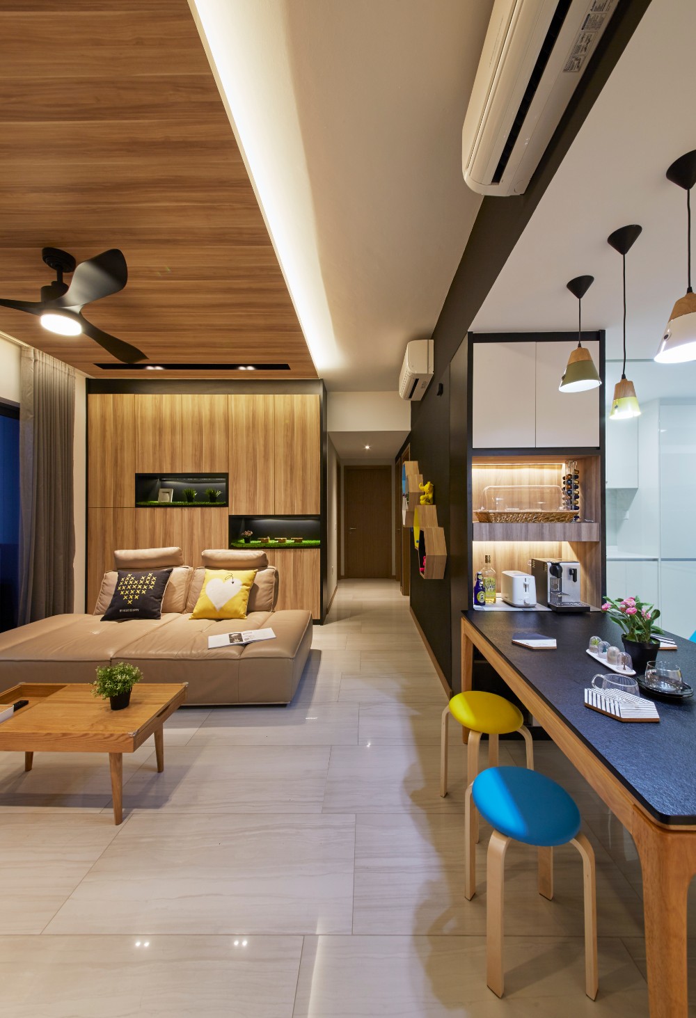 Industrial, Modern Design - Bedroom - Condominium - Design by Carpenters 匠