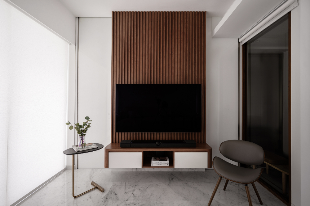 Minimalist Design - Living Room - Condominium - Design by Carpenters 匠