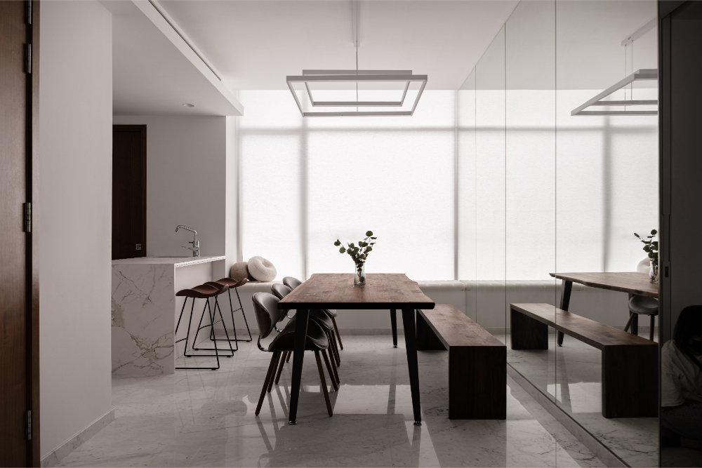 Minimalist Design - Dining Room - Condominium - Design by Carpenters 匠