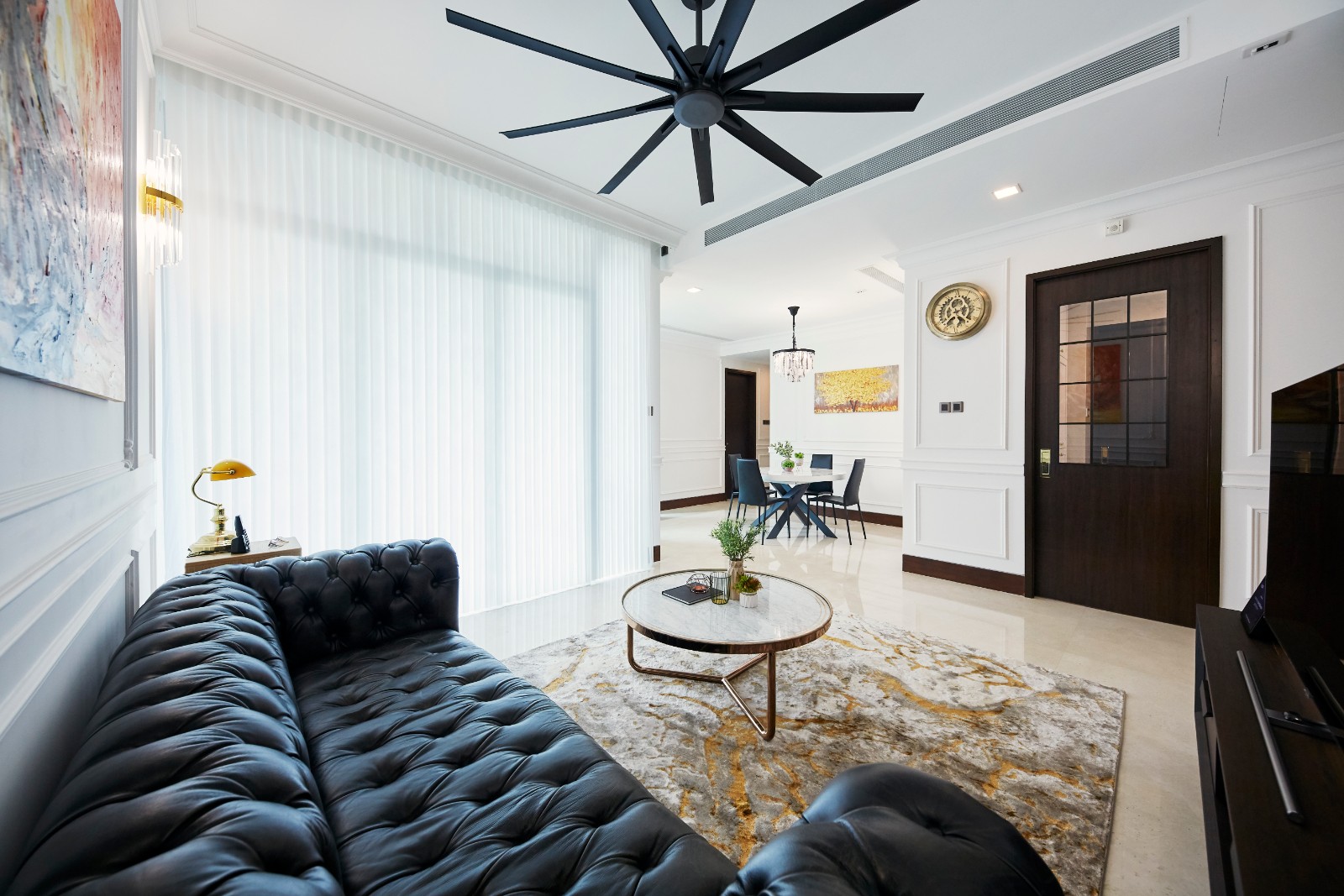 Classical, Victorian Design - Living Room - Condominium - Design by Carpenters 匠