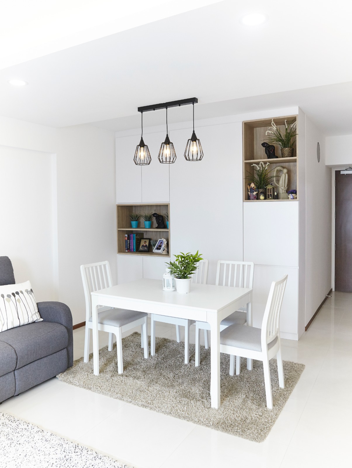 Minimalist, Modern, Scandinavian Design - Dining Room - HDB 4 Room - Design by Carpenters 匠