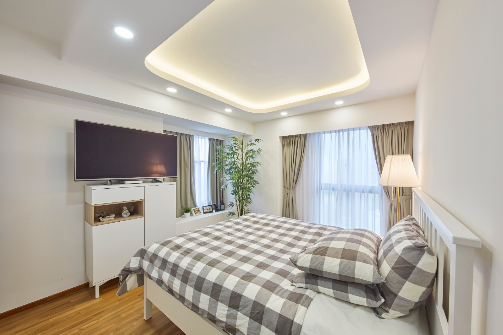 Minimalist, Modern, Scandinavian Design - Bedroom - HDB 4 Room - Design by Carpenters 匠