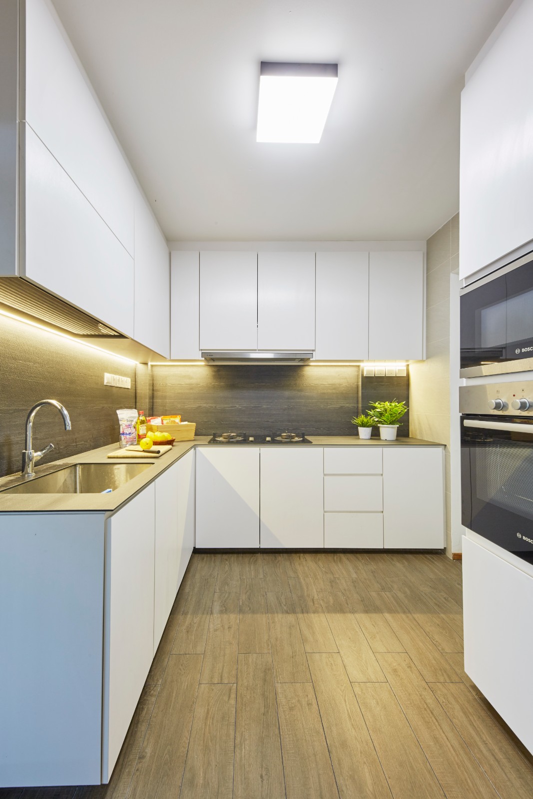 Minimalist, Modern, Scandinavian Design - Kitchen - HDB 4 Room - Design by Carpenters 匠