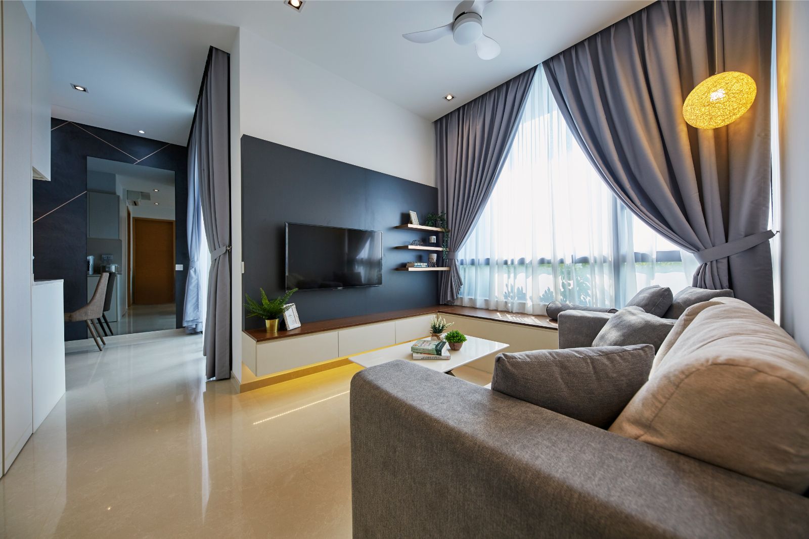 Modern Design - Living Room - Condominium - Design by Carpenters 匠