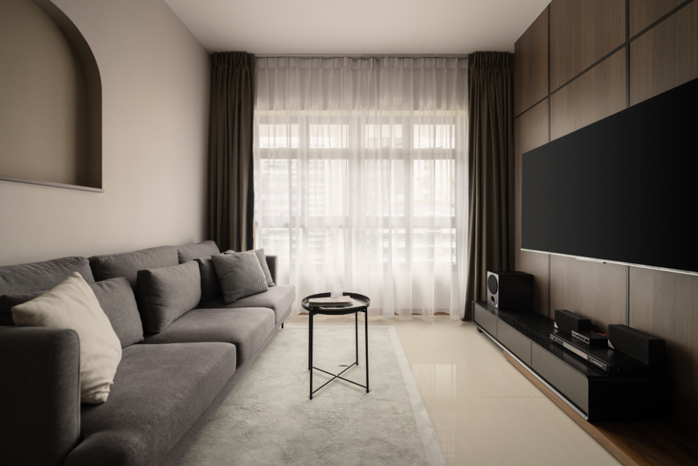 Scandinavian Design - Living Room - HDB 4 Room - Design by Carpenters 匠