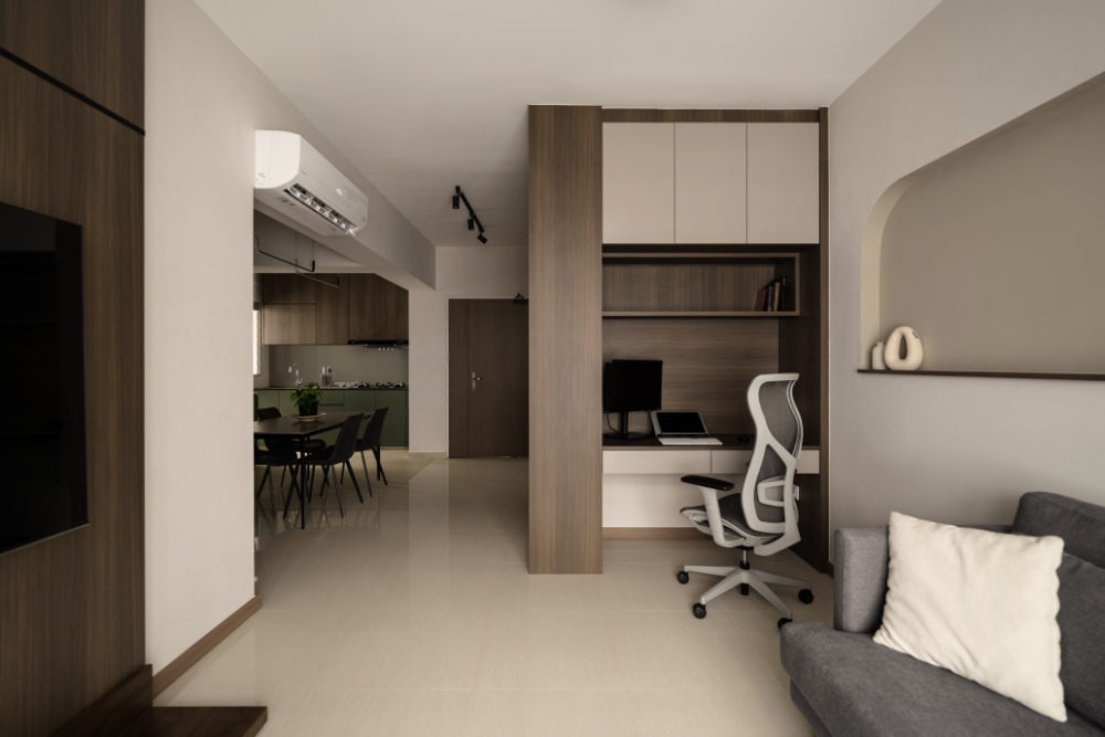 Scandinavian Design - Living Room - HDB 4 Room - Design by Carpenters 匠