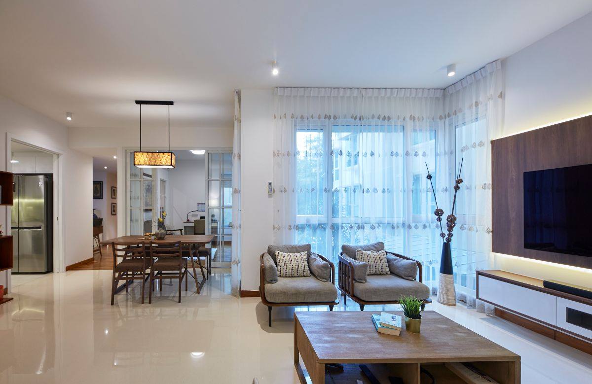 Contemporary Design - Living Room - Condominium - Design by Carpenters 匠