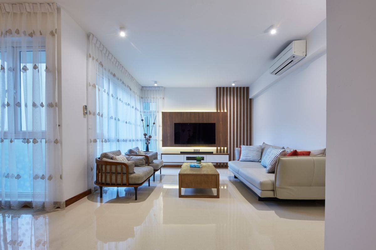 Contemporary Design - Living Room - Condominium - Design by Carpenters 匠