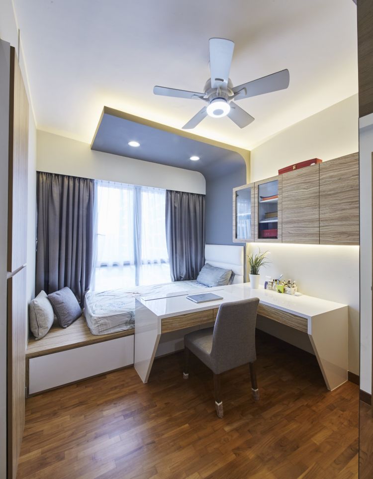 Contemporary, Modern Design - Bedroom - Condominium - Design by Carpenters 匠