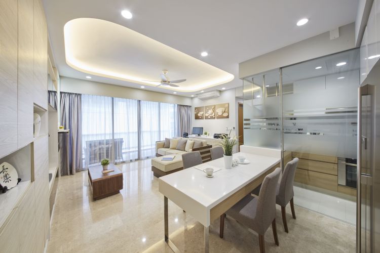 Contemporary, Modern Design - Dining Room - Condominium - Design by Carpenters 匠