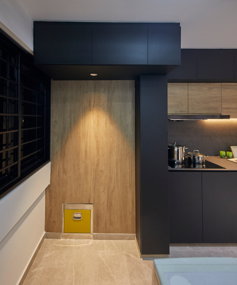 Minimalist, Modern Design - Kitchen - HDB Executive Apartment - Design by Carpenters 匠