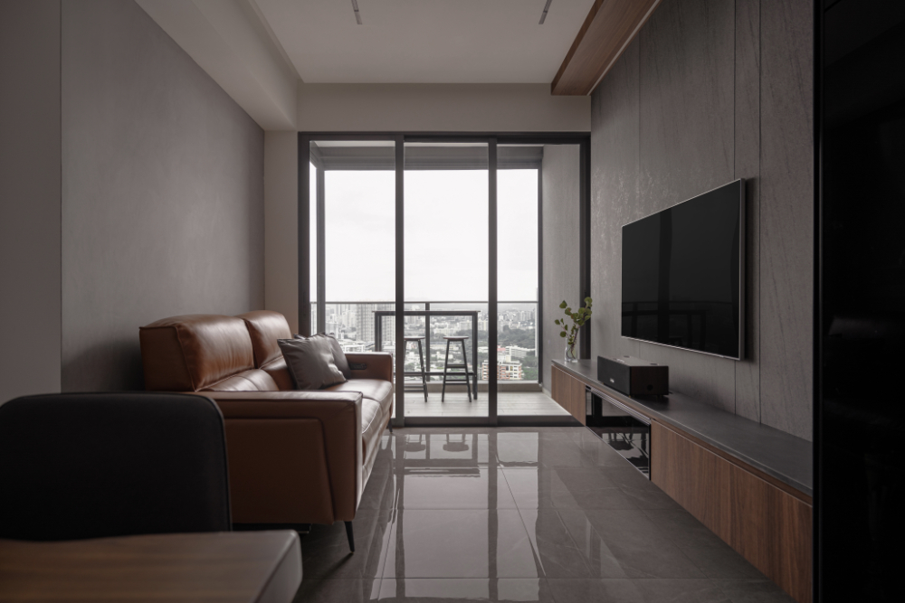Industrial, Scandinavian Design - Living Room - Condominium - Design by Carpenters 匠