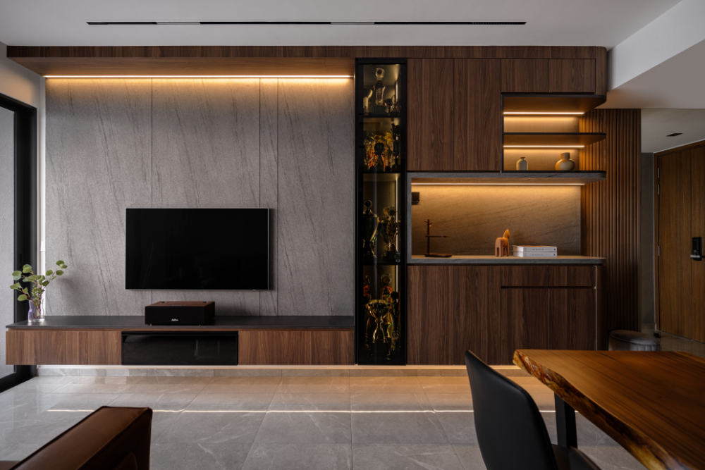Industrial, Scandinavian Design - Living Room - Condominium - Design by Carpenters 匠