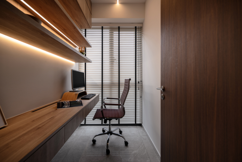 Industrial, Scandinavian Design - Study Room - Condominium - Design by Carpenters 匠