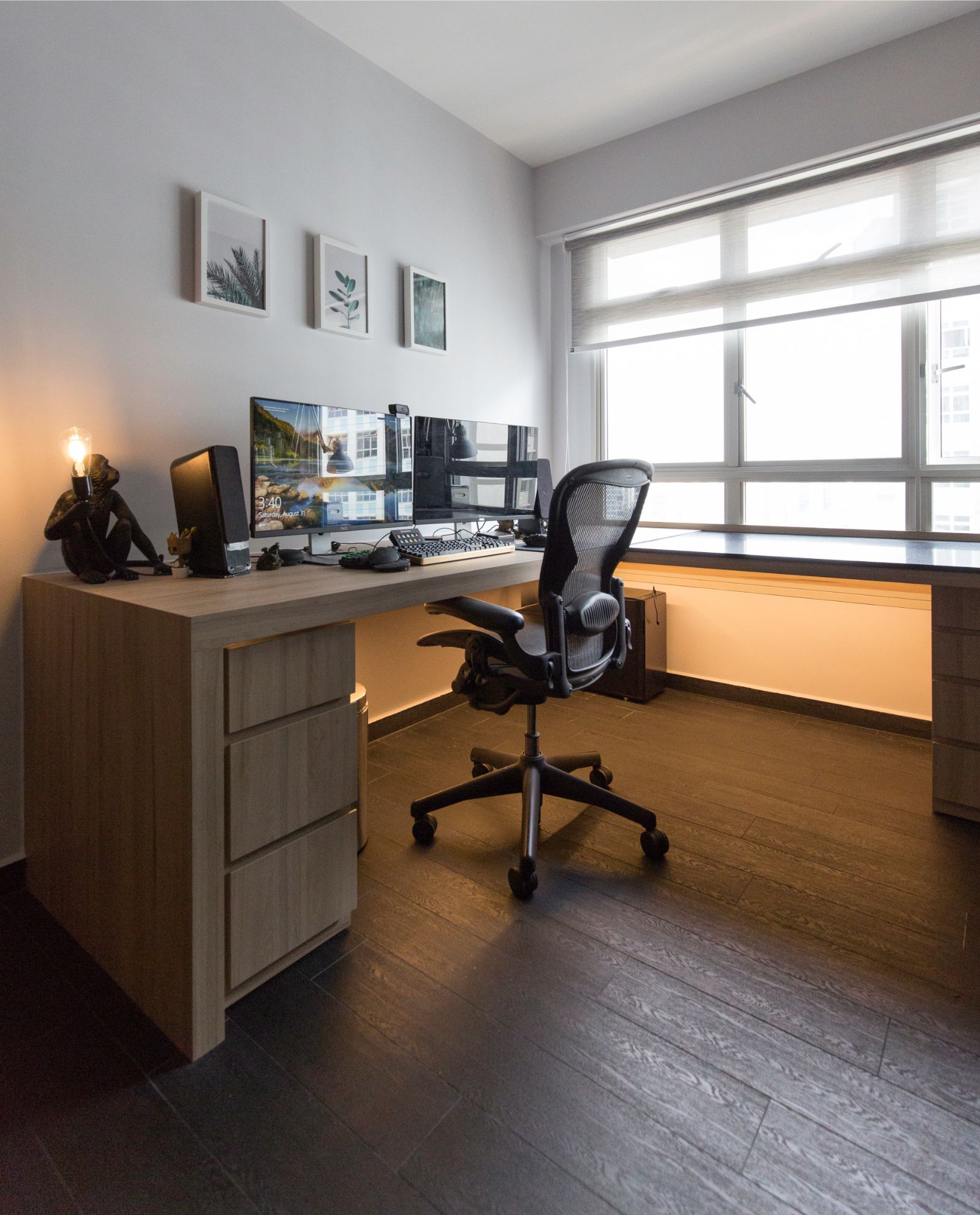 Modern Design - Study Room - HDB 5 Room - Design by Carpenters 匠