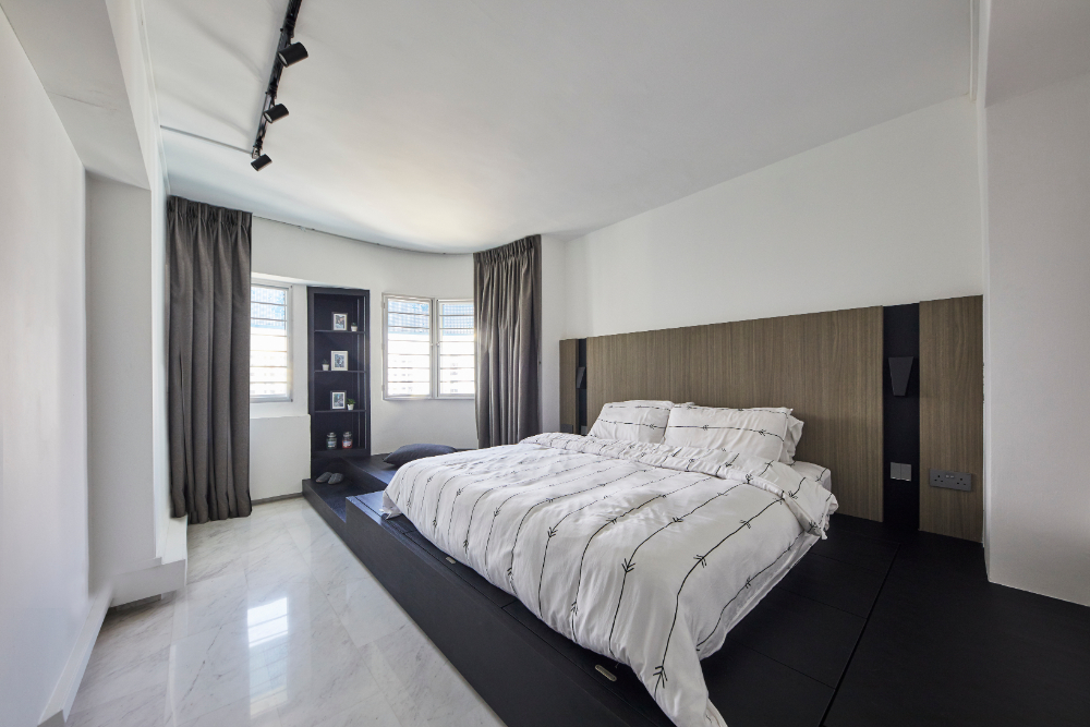 Industrial Design - Bedroom - HDB Executive Apartment - Design by Carpenters 匠