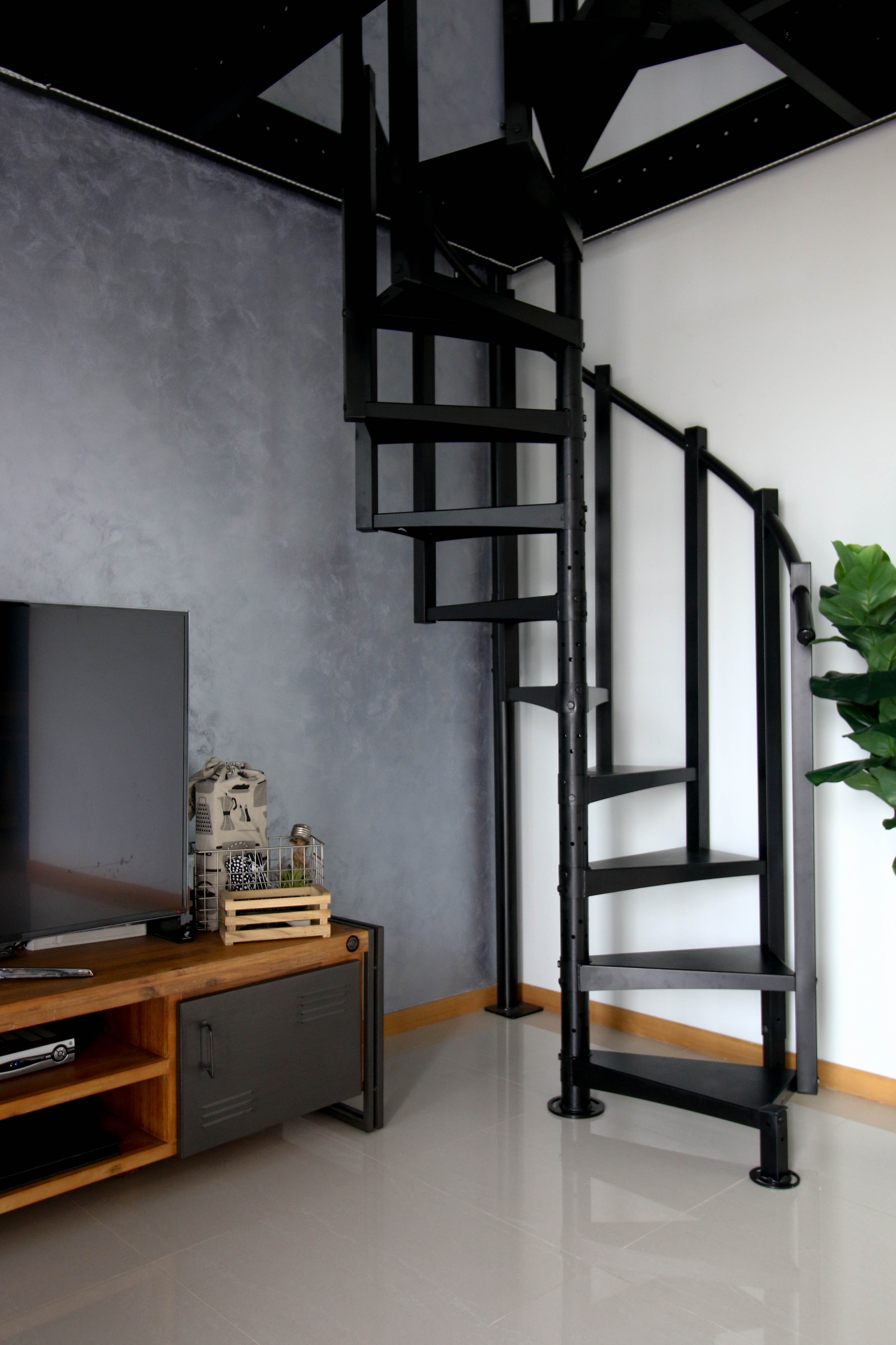 Industrial Design - Living Room - Condominium - Design by Carpenters 匠