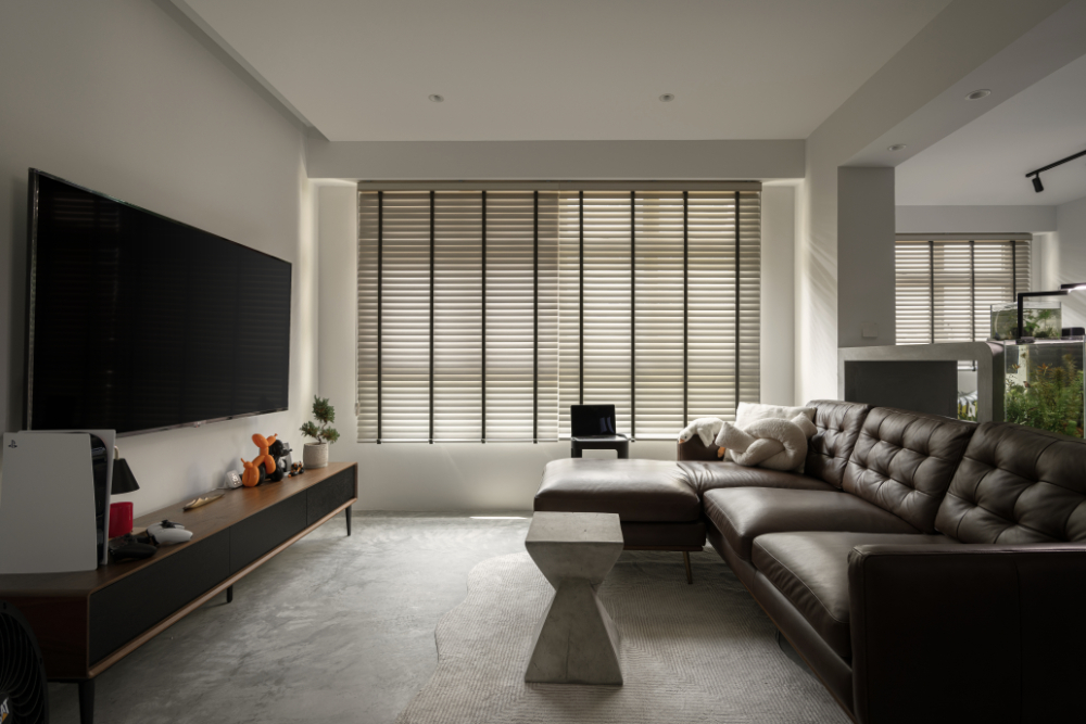 Industrial, Rustic Design - Living Room - HDB 4 Room - Design by Carpenters 匠