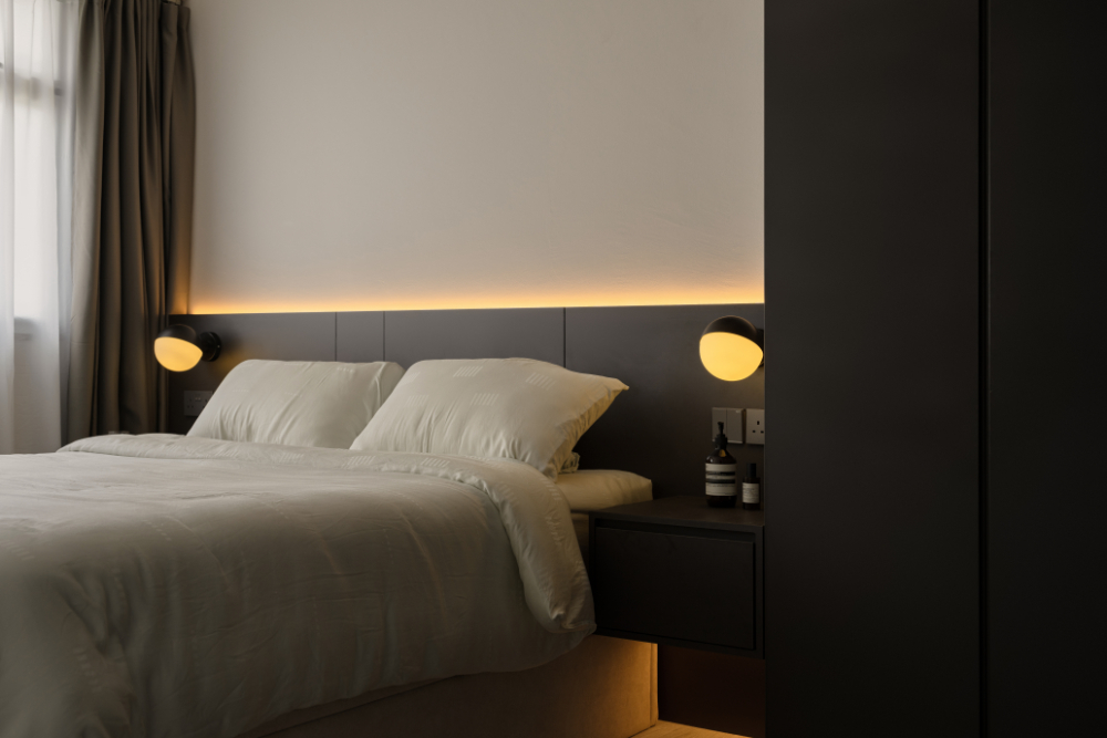 Industrial, Rustic Design - Bedroom - HDB 4 Room - Design by Carpenters 匠