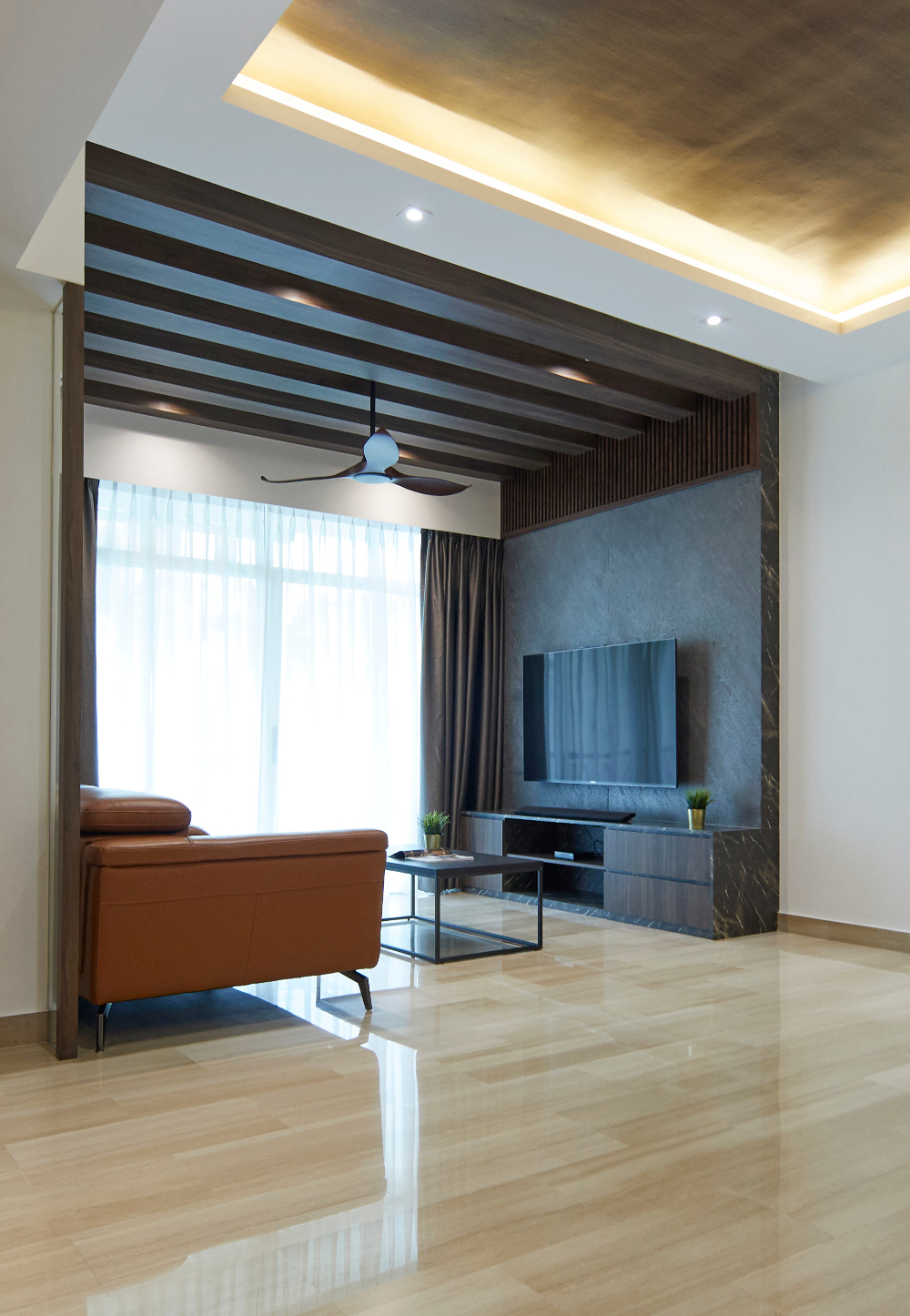 Resort Design - Living Room - Condominium - Design by Carpenters 匠