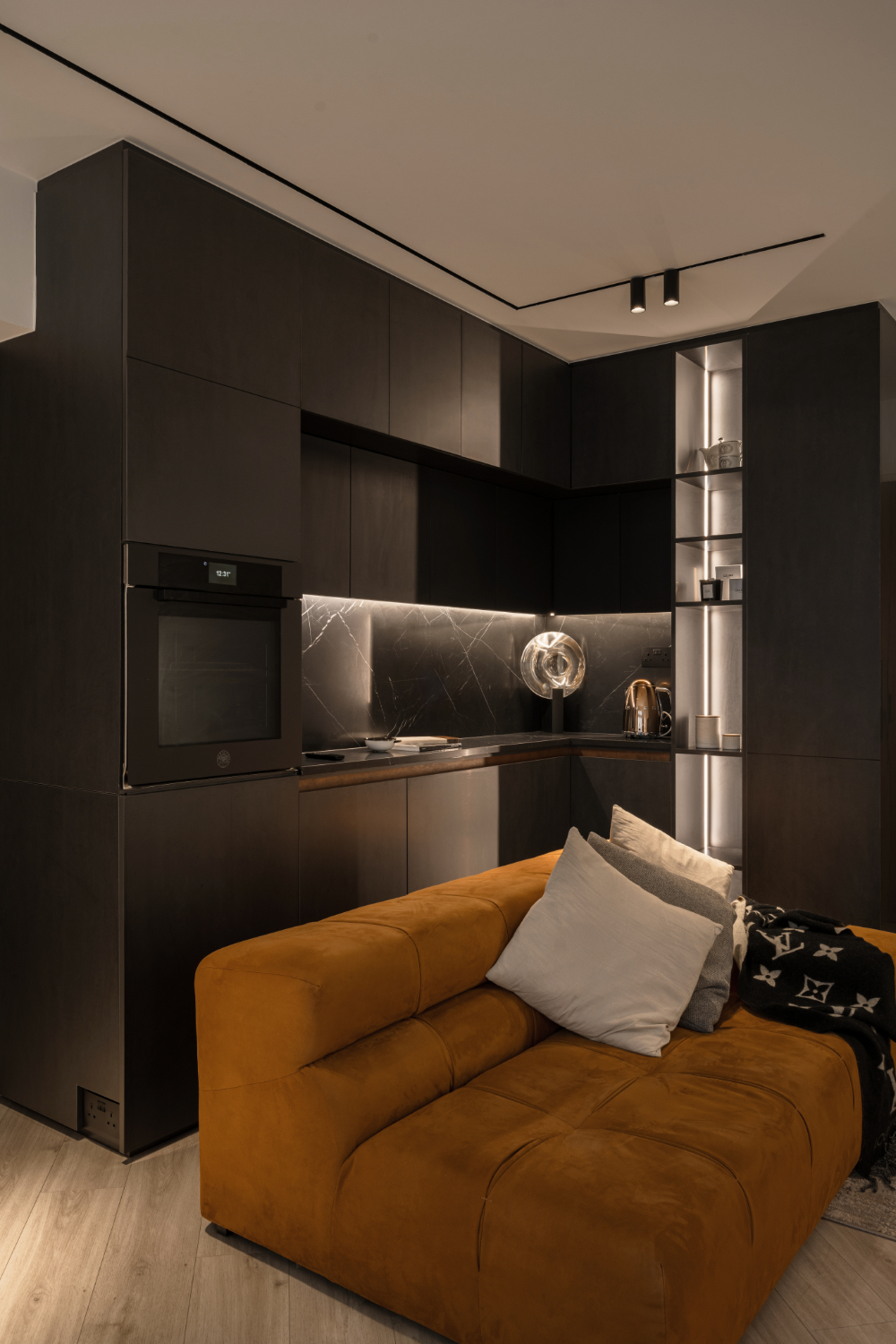 Contemporary, Modern Design - Living Room - HDB 4 Room - Design by Carpenters 匠