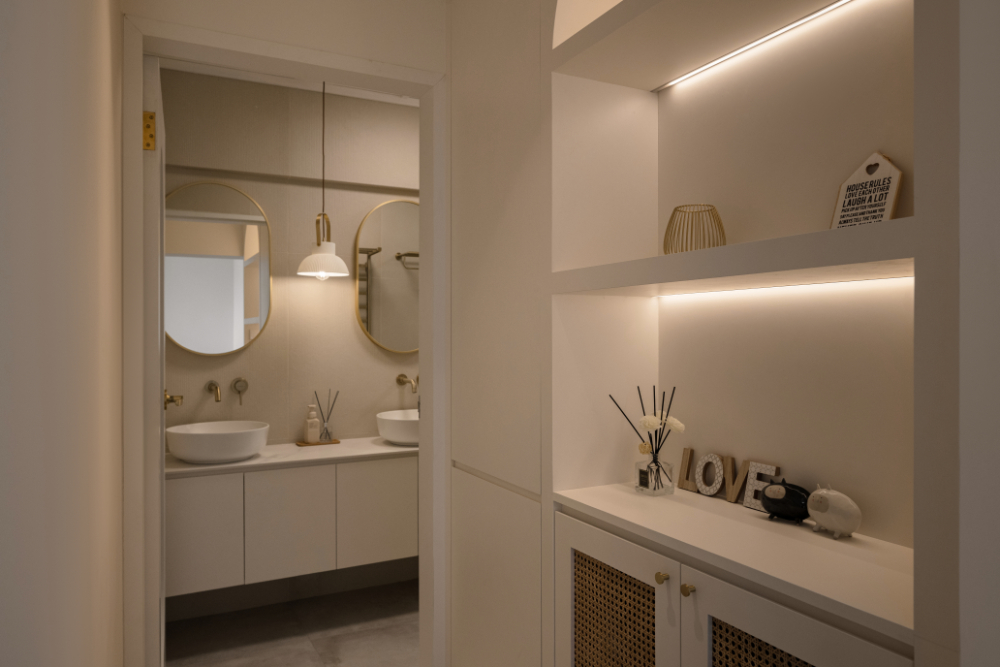 Scandinavian Design - Bathroom - HDB Executive Apartment - Design by Carpenters 匠