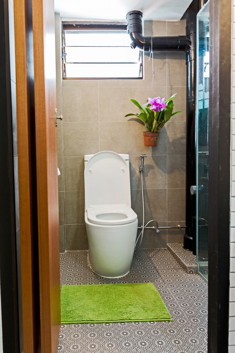 Modern, Retro Design - Bathroom - HDB 3 Room - Design by Chapter B Pte Ltd