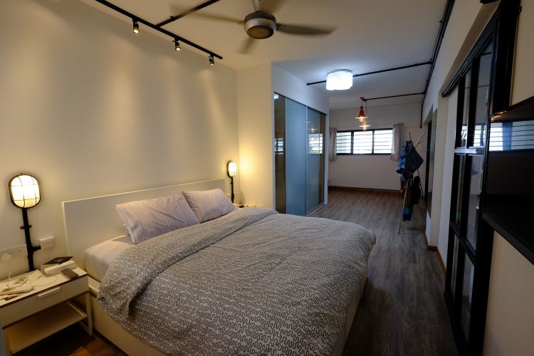 Eclectic, Industrial Design - Bedroom - HDB 3 Room - Design by Chapter B Pte Ltd